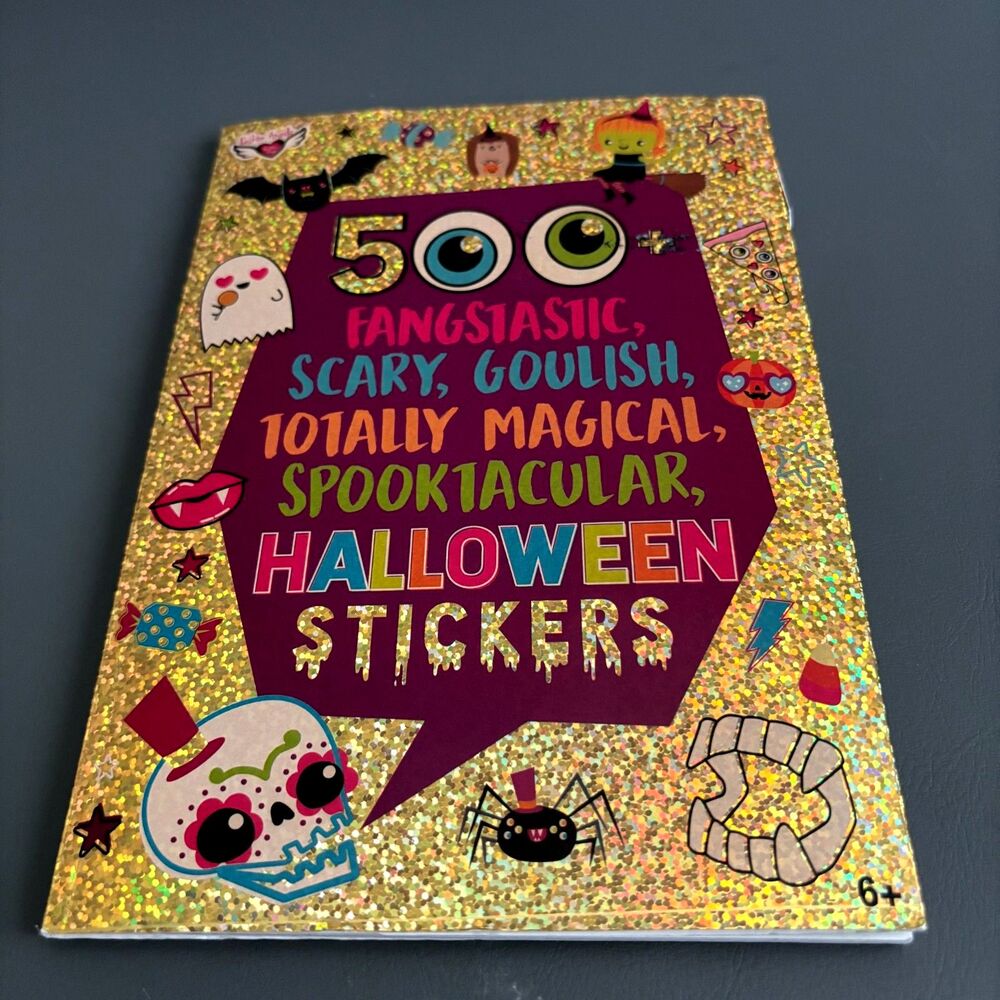 500 Fangtastic/Scary/Goulish/Totally Magical/Spooktacular Halloween Stickers